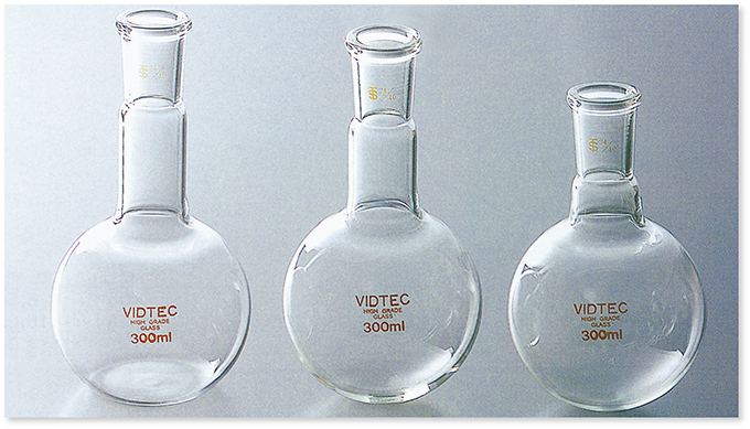 フラスコ類 ㈱コスモスビード|Vidtec 福岡県の理化学実験硝子器具製造